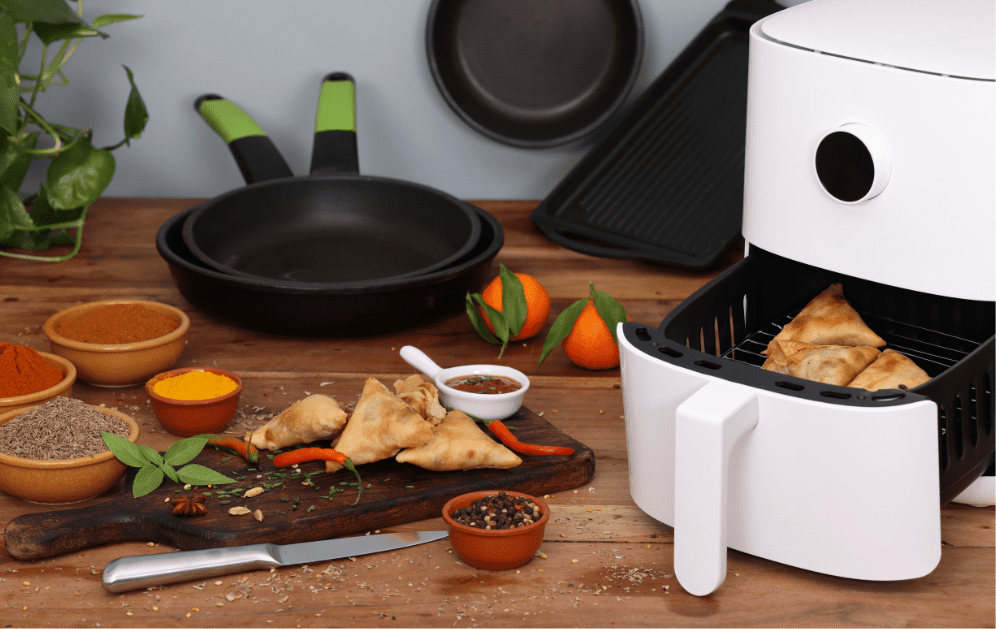 A smart air fryer