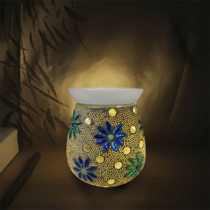 SU-033 Mosaic Glass Wax Melt Warmer - Image 6