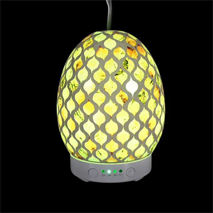 SU-052 100ml Mosaic Egg Shape Aroma Diffuser - Image 3