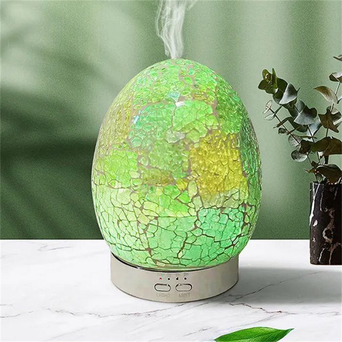 SU-051 Mosaic Glass Ultrasonic Aroma Diffuser 70ml - Image 7