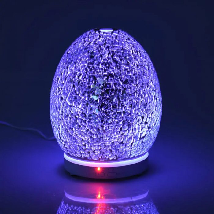 SU-051 Mosaic Glass Ultrasonic Aroma Diffuser 70ml - Image 10