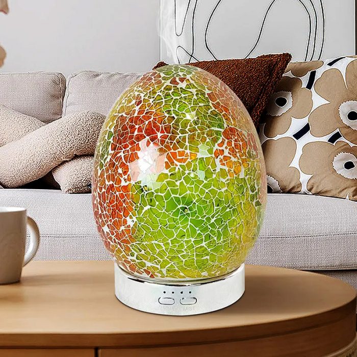 SU-051 Mosaic Glass Ultrasonic Aroma Diffuser 70ml - Image 11