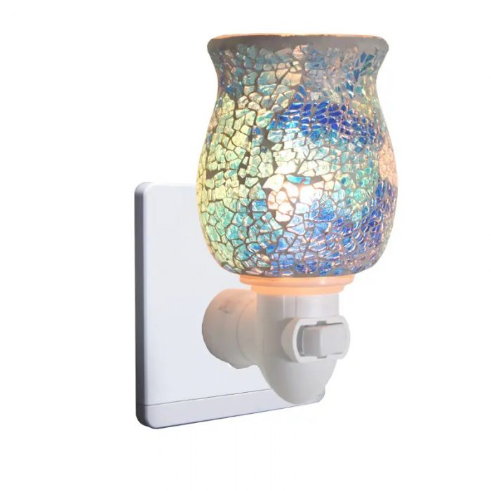 SU-036 2-in-1 Ceramic Wax Melt Burner with Night Light