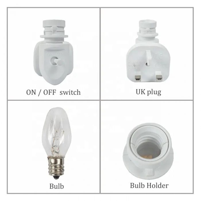 SU-041 Butterfly Glow Wax Melt Warmer - Image 3