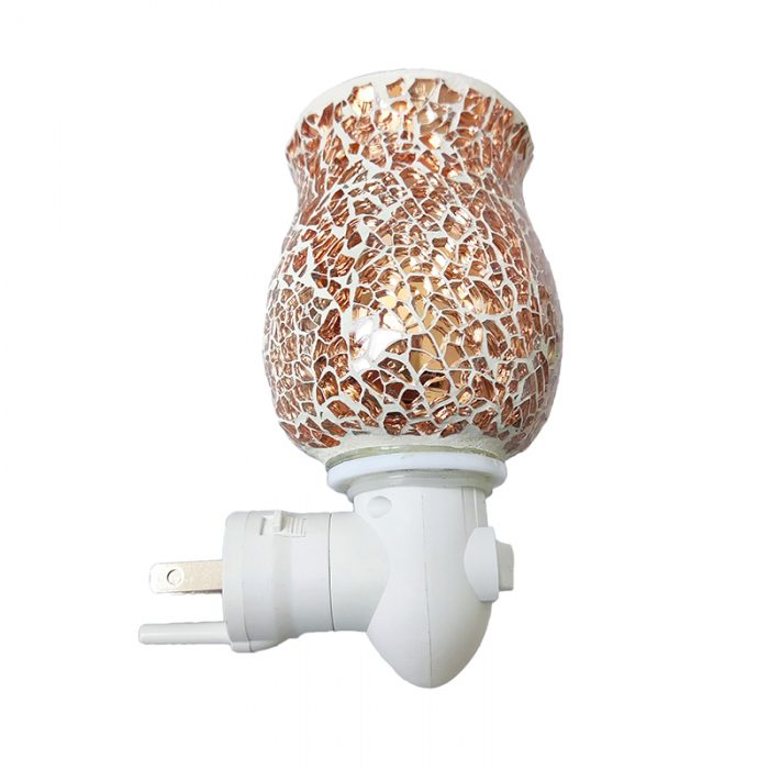 SU-036 2-in-1 Ceramic Wax Melt Burner with Night Light - Image 3