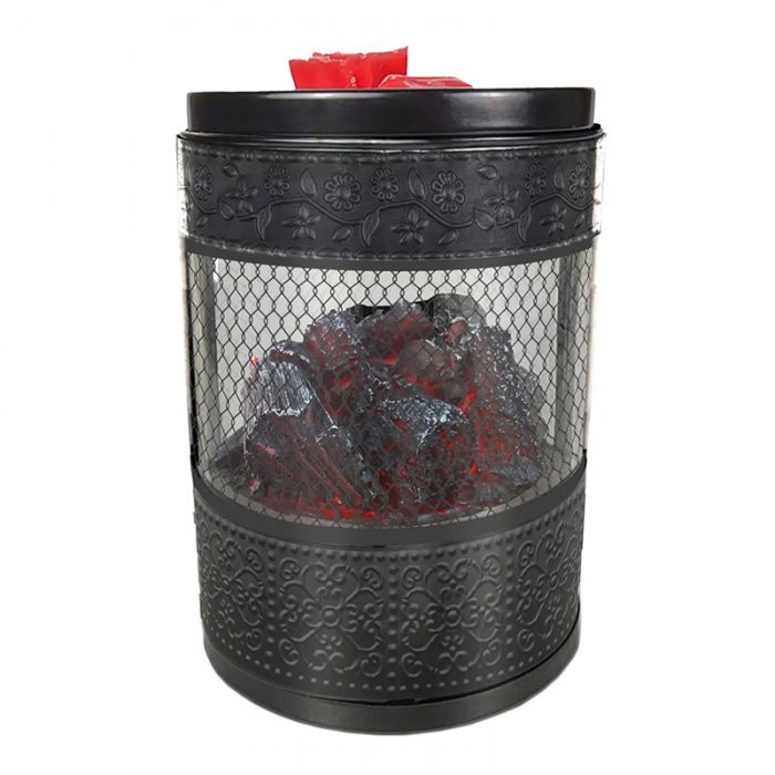 SU-009 Simulated Charcoal Fire Wax Melt Warmer - Image 6