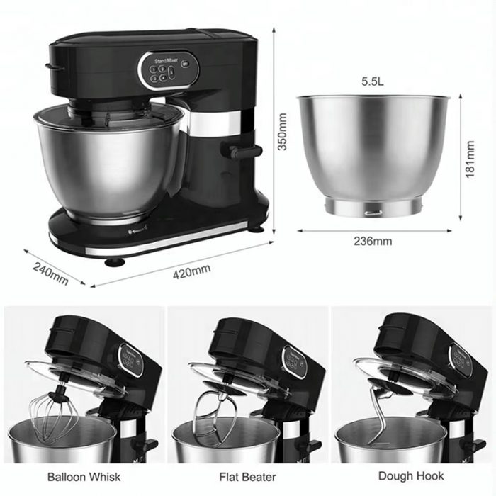SU-638 Heavy Duty Industrial Food Mixer - Image 7