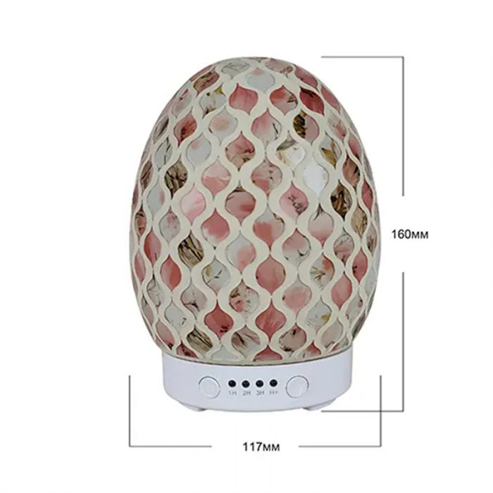 SU-052 100ml Mosaic Egg Shape Aroma Diffuser - Image 4